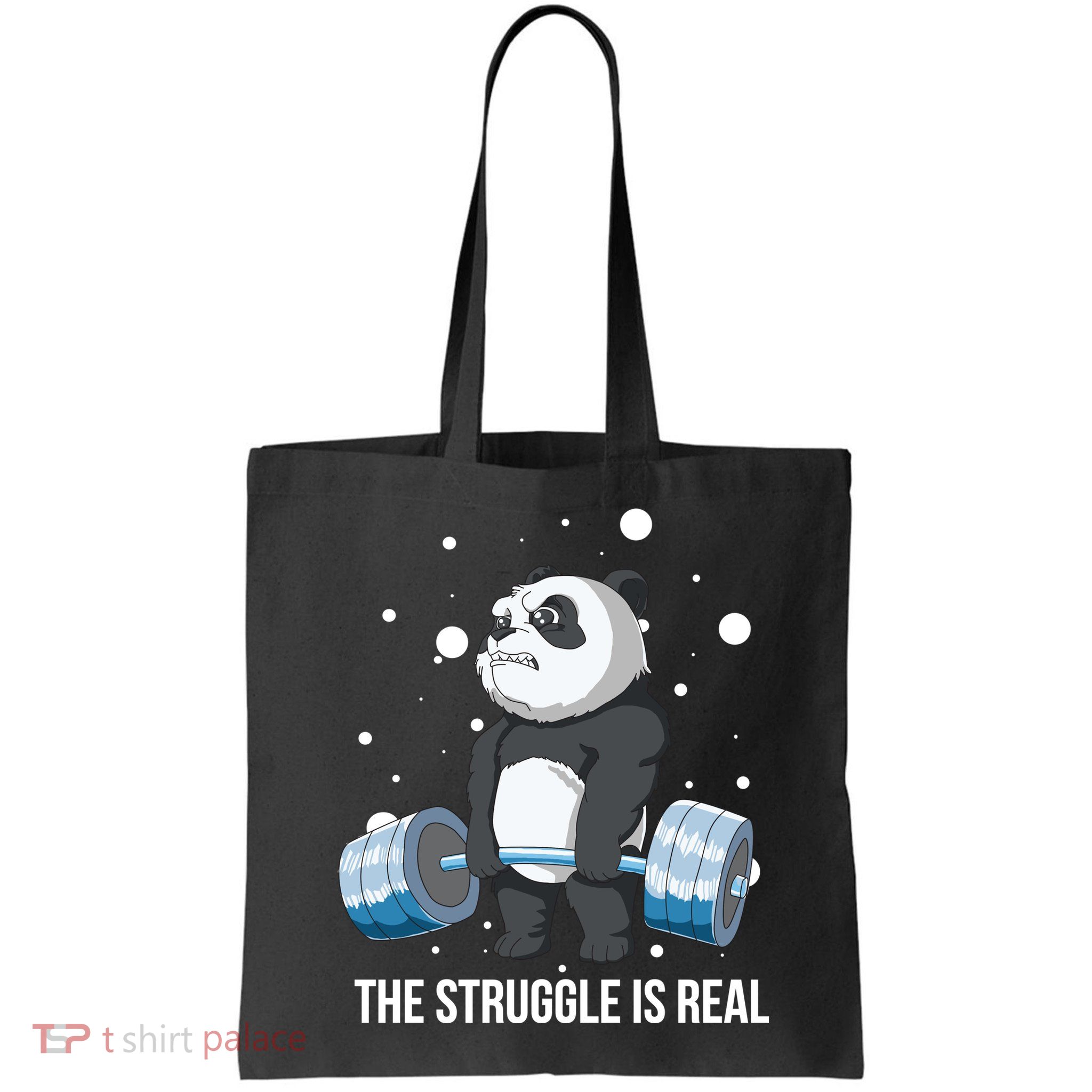 The Struggle Is Real Panda Bag