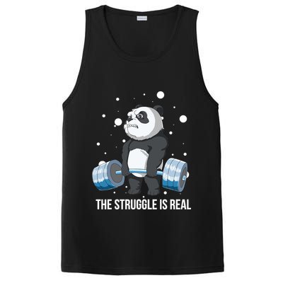 The Struggle Is Real Panda PosiCharge Competitor Tank