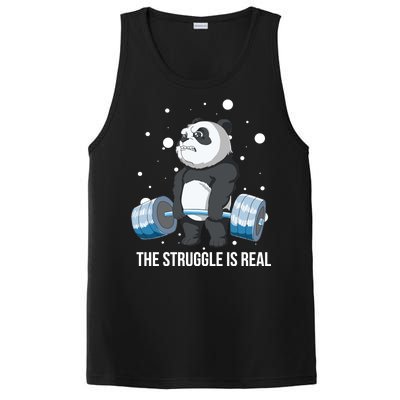 The Struggle Is Real Panda PosiCharge Competitor Tank