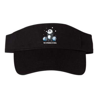 The Struggle Is Real Panda Visor