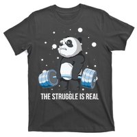 The Struggle Is Real Panda T-Shirt