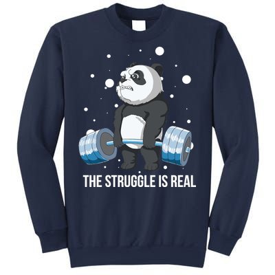 The Struggle Is Real Panda Sweatshirt