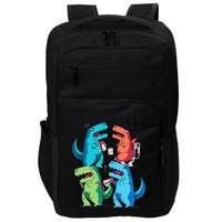 The Struggle Is Real T-Rex Problems Impact Tech Backpack
