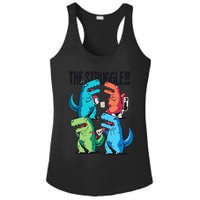 The Struggle Is Real T-Rex Problems Ladies PosiCharge Competitor Racerback Tank