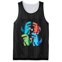 The Struggle Is Real T-Rex Problems Mesh Reversible Basketball Jersey Tank