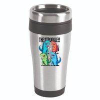 The Struggle Is Real T-Rex Problems 16oz Travel Tumbler