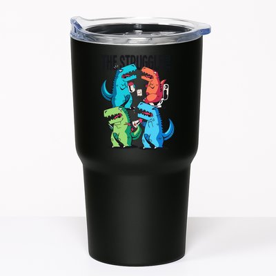 The Struggle Is Real T-Rex Problems Tumbler