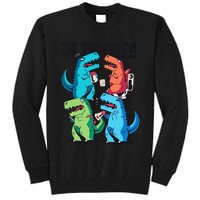 The Struggle Is Real T-Rex Problems Tall Sweatshirt