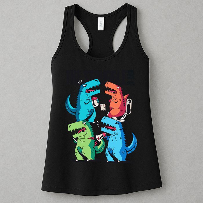 The Struggle Is Real T-Rex Problems Womens Tank Top