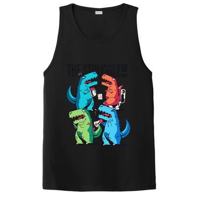 The Struggle Is Real T-Rex Problems PosiCharge Competitor Tank