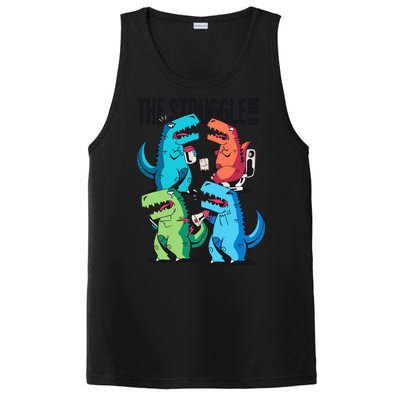 The Struggle Is Real T-Rex Problems PosiCharge Competitor Tank