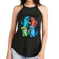 The Struggle Is Real T-Rex Problems Women's Perfect Tri Rocker Tank