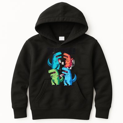 The Struggle Is Real T-Rex Problems Kids Hoodie