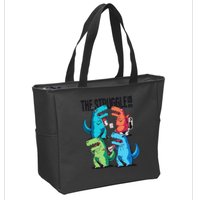 The Struggle Is Real T-Rex Problems Zip Tote Bag