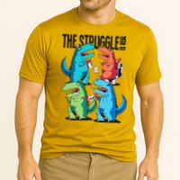 The Struggle Is Real T-Rex Problems Performance Shirt