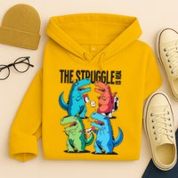 The Struggle Is Real T-Rex Problems Hoodie