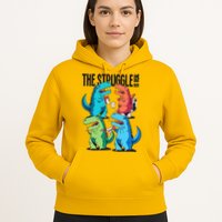 The Struggle Is Real T-Rex Problems Hoodie