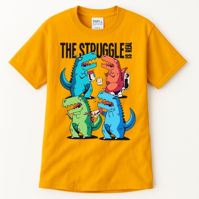 The Struggle Is Real T-Rex Problems Tall T-Shirt