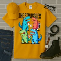 The Struggle Is Real T-Rex Problems Tall T-Shirt