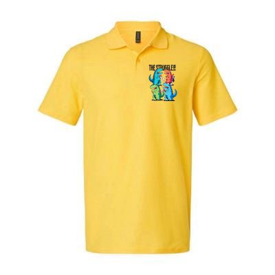The Struggle Is Real T-Rex Problems Polo