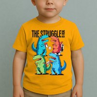 The Struggle Is Real T-Rex Problems Toddler T-Shirt
