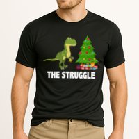 The Struggle T-rex Christmas Tree Cooling Performance Crew T-Shirt