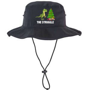 The Struggle T-rex Christmas Tree Legacy Cool Fit Booney Bucket Hat