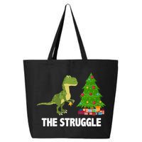 The Struggle T-rex Christmas Tree 25L Jumbo Tote