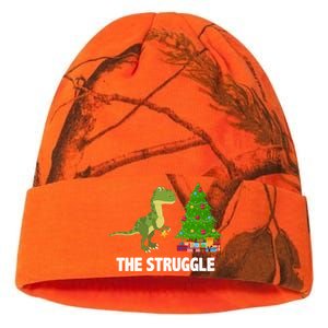 The Struggle T-rex Christmas Tree Kati Licensed 12" Camo Beanie