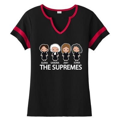 The Supremes Court Justice Judges Ladies Halftime Notch Neck Tee