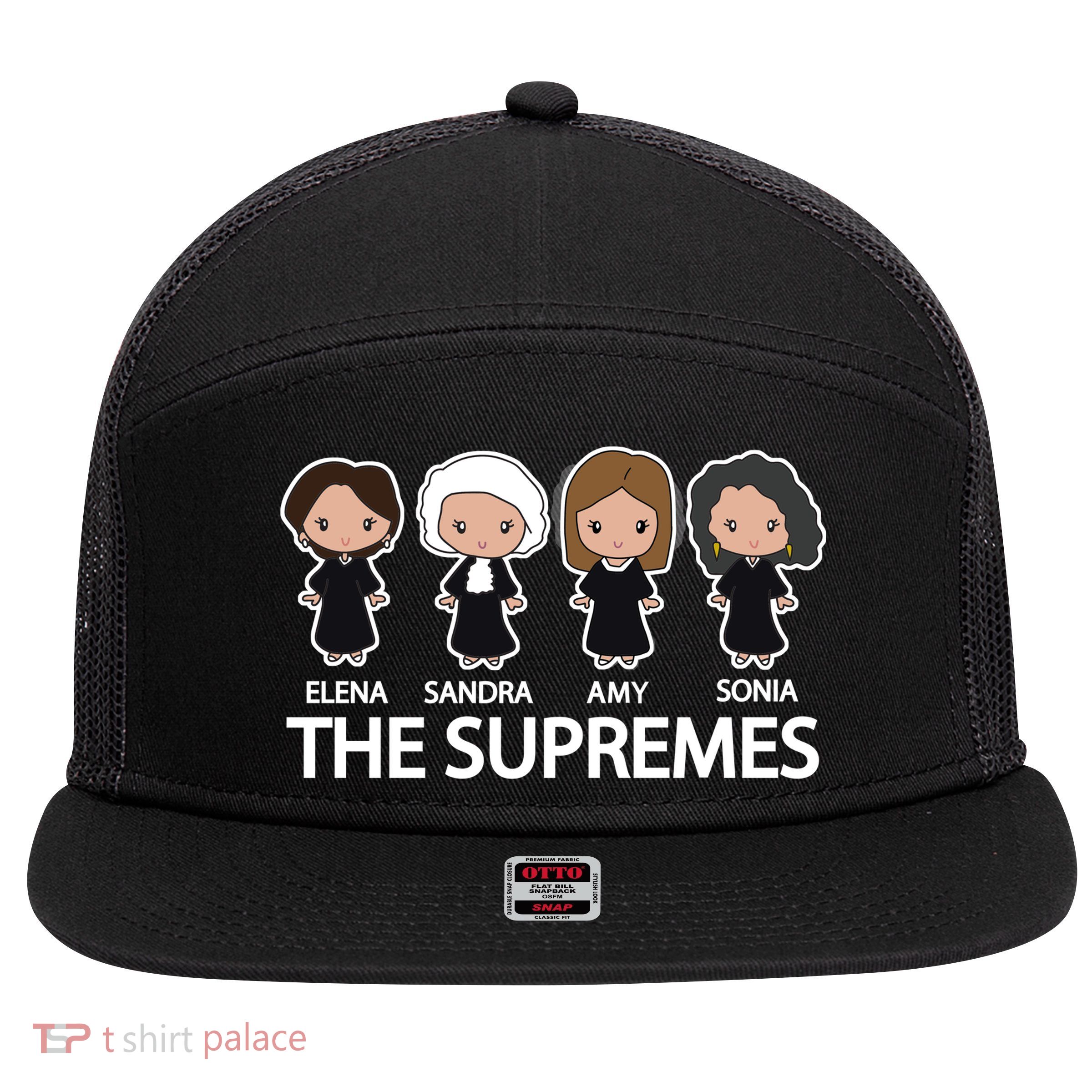 The Supremes Court Justice Judges 7 Panel Mesh Trucker Snapback Hat
