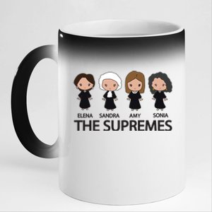 The Supremes Court Justice Judges 11oz Black Color Changing Mug