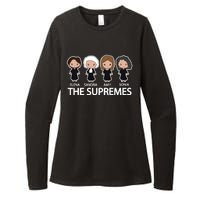 The Supremes Court Justice Judges Womens CVC Long Sleeve Shirt