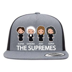 The Supremes Court Justice Judges Flat Bill Trucker Hat