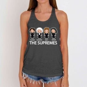 The Supremes Court Justice Judges Women's Knotted Racerback Tank