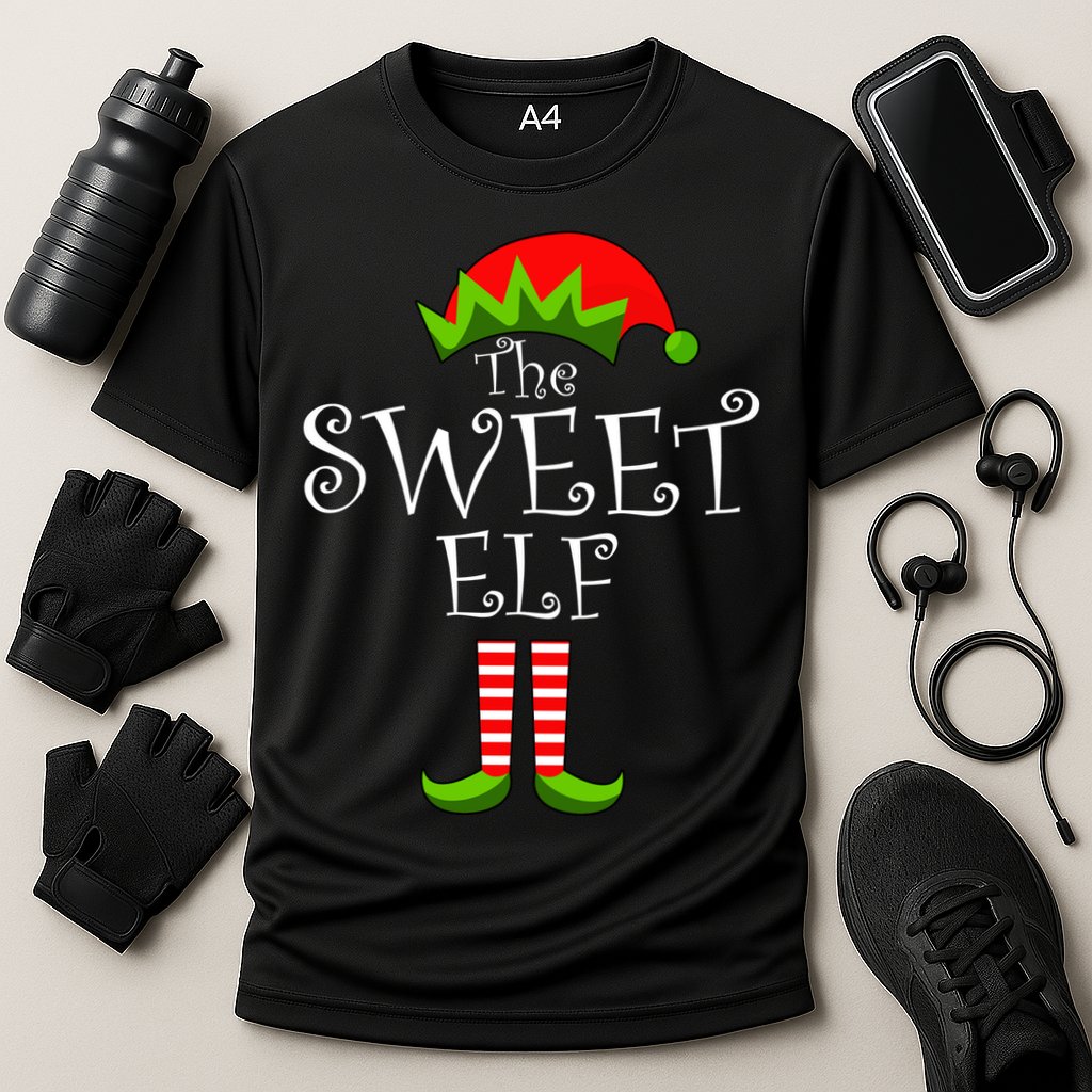 The Sweet Elf Funny Family Matching Christmas Performance Shirt