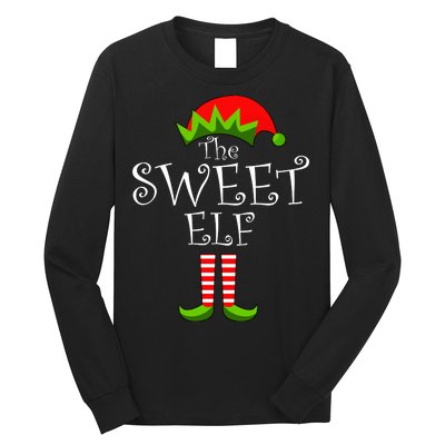 The Sweet Elf Funny Family Matching Christmas Long Sleeve Shirt