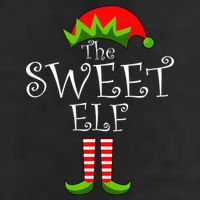 The Sweet Elf Funny Family Matching Christmas Adult Drive Performance Visor