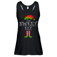 The Sweet Elf Funny Family Matching Christmas Ladies Essential Flowy Tank