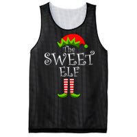 The Sweet Elf Funny Family Matching Christmas Mesh Reversible Basketball Jersey Tank