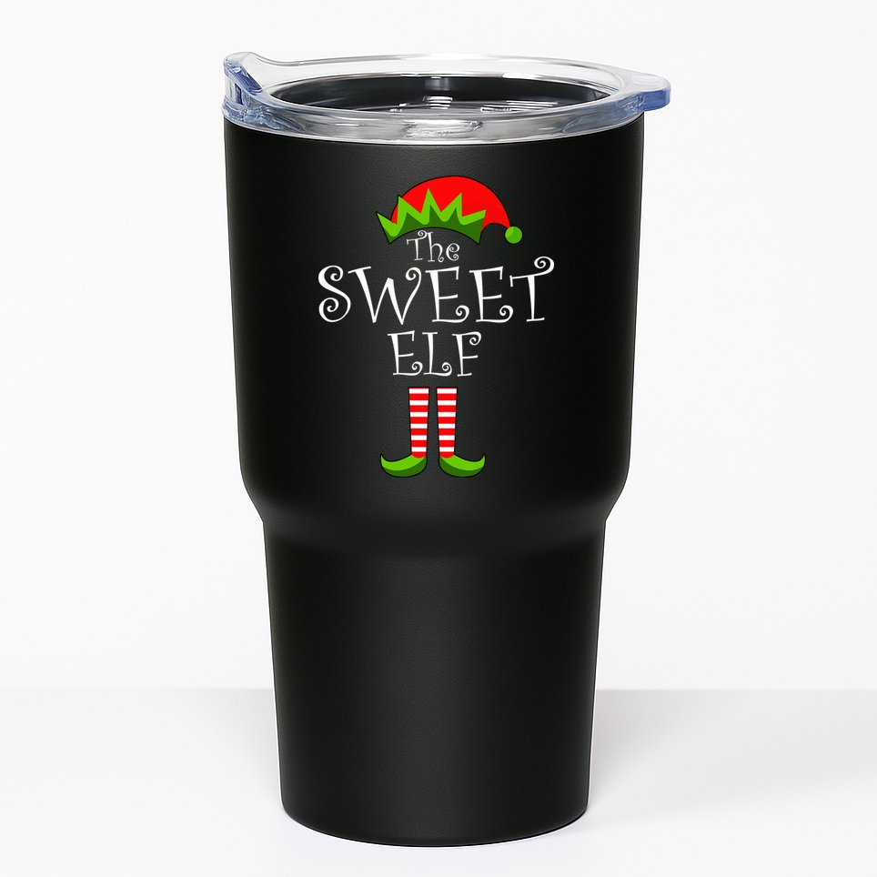 The Sweet Elf Funny Family Matching Christmas Tumbler