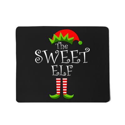 The Sweet Elf Funny Family Matching Christmas Mousepad