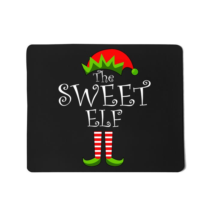 The Sweet Elf Funny Family Matching Christmas Mousepad