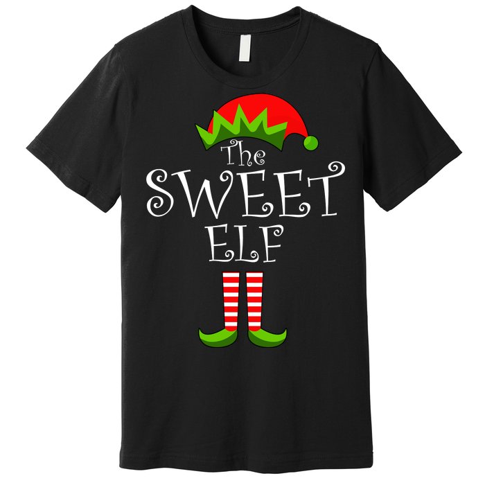 The Sweet Elf Funny Family Matching Christmas Premium T-Shirt