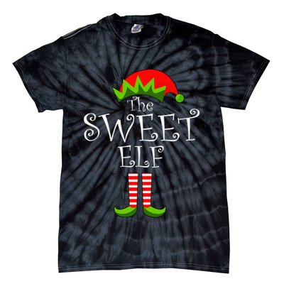 The Sweet Elf Funny Family Matching Christmas Tie-Dye T-Shirt