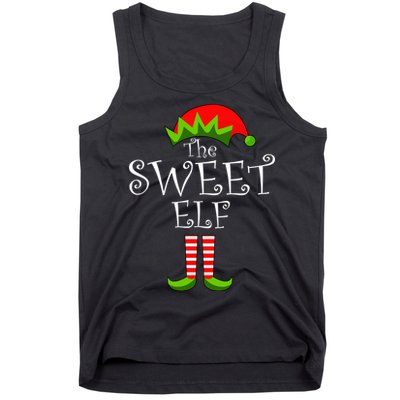 The Sweet Elf Funny Family Matching Christmas Tank Top