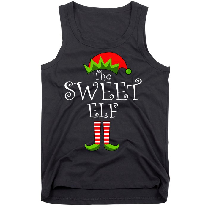 The Sweet Elf Funny Family Matching Christmas Tank Top