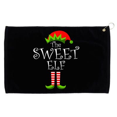 The Sweet Elf Funny Family Matching Christmas Grommeted Golf Towel