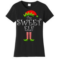 The Sweet Elf Funny Family Matching Christmas Women's T-Shirt