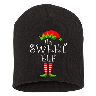 The Sweet Elf Funny Family Matching Christmas Short Acrylic Beanie